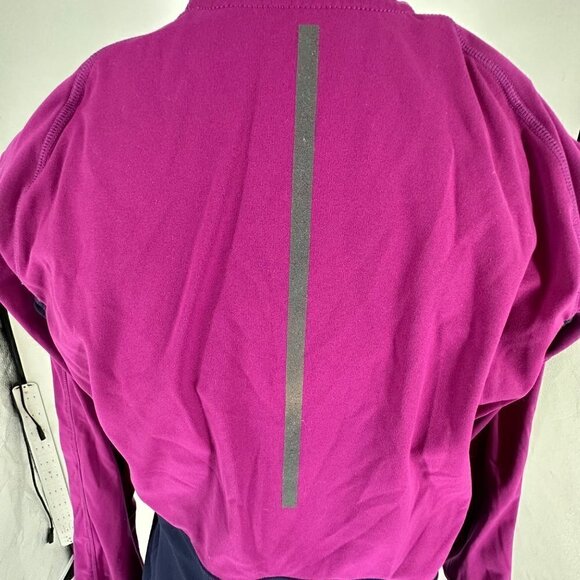 Brooks Drilayer Technology pullover stretch Color Block 1/4 Zip Size Medium - Picture 6 of 14